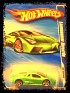 1:64 - Mattel - Hotwheels - Lamborghini - 2010 - Verde - Calle - Lamborghini reventon hw garage carton off - 0